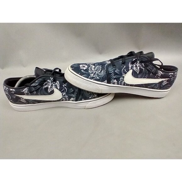Nike Toki Low Men's 11 Shoes Black Pink White Floral Trainer Skateboard Sneakers - Picture 5 of 12